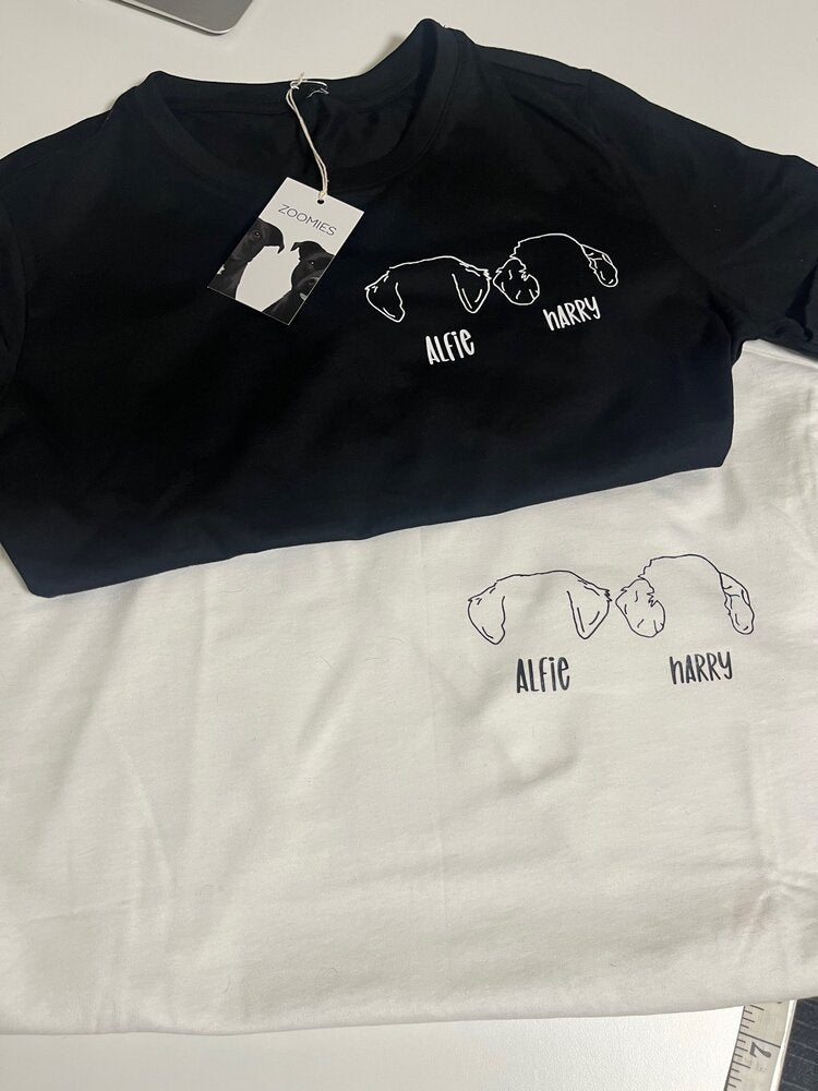 DOG / CAT EAR OUTLINE CREWNECK