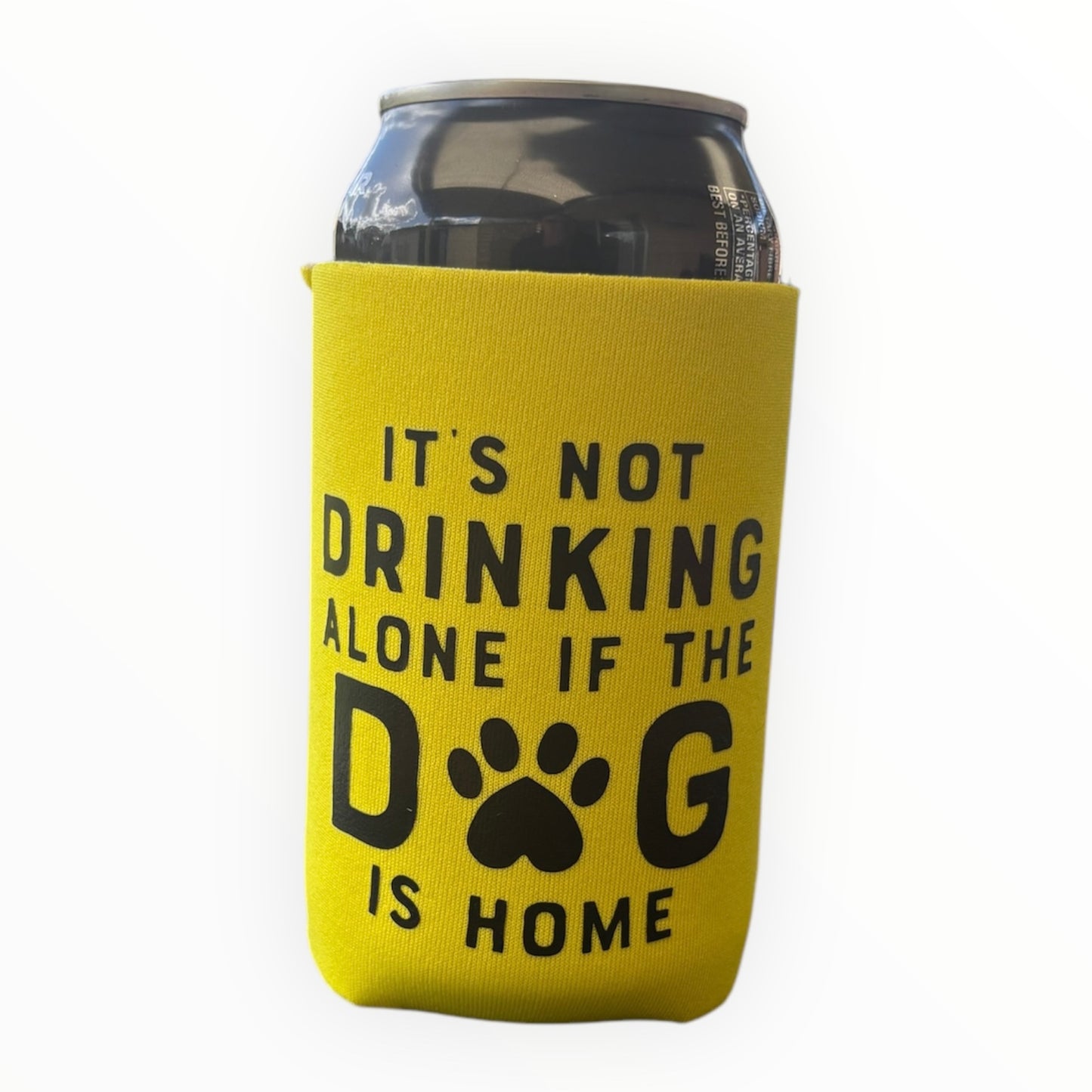 It’s not drinking alone if the dog is home