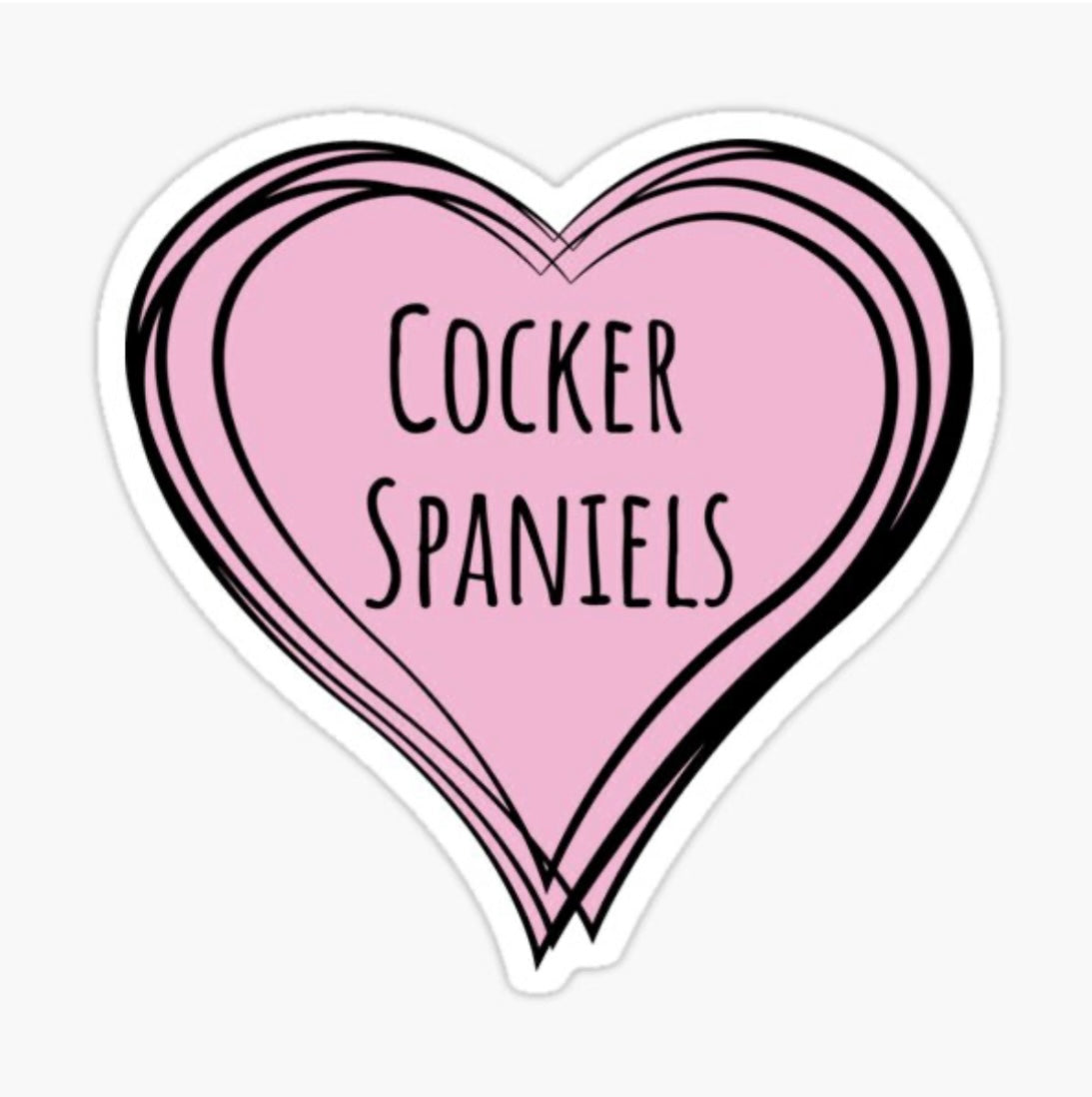 Heart Cocker Spaniel