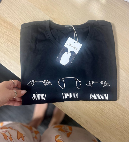 DOG / CAT EAR OUTLINE CREWNECK