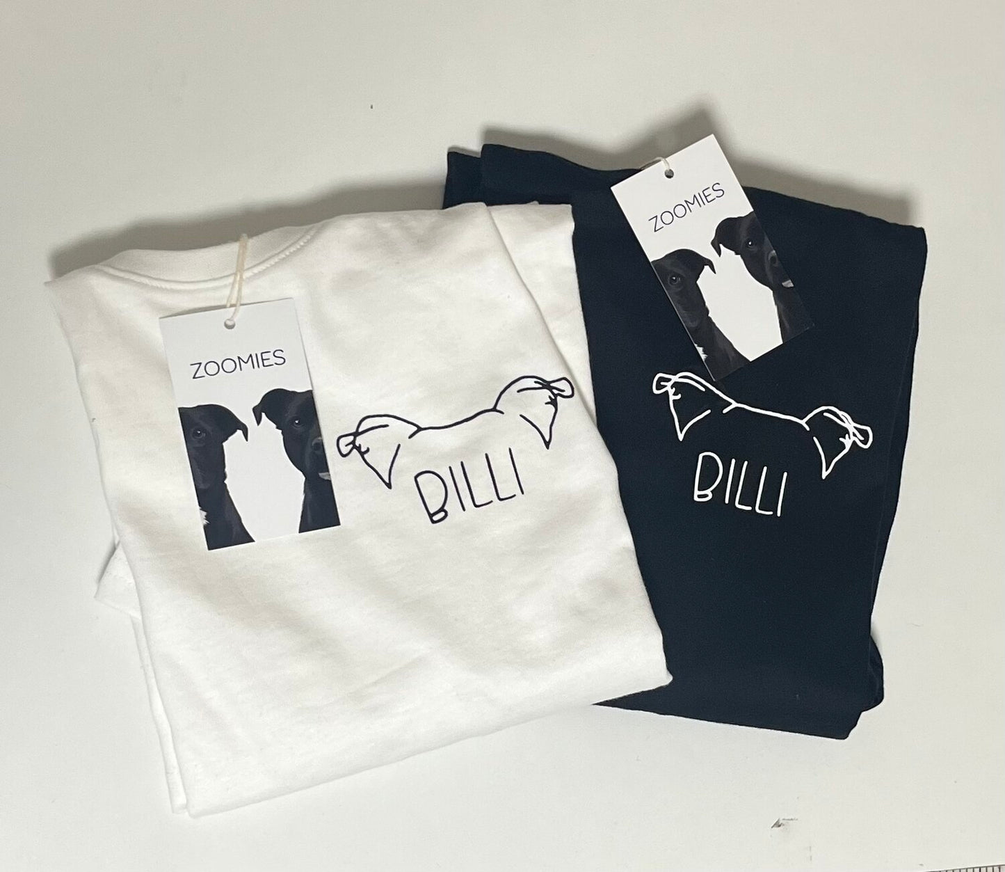 DOG / CAT EAR OUTLINE CREWNECK