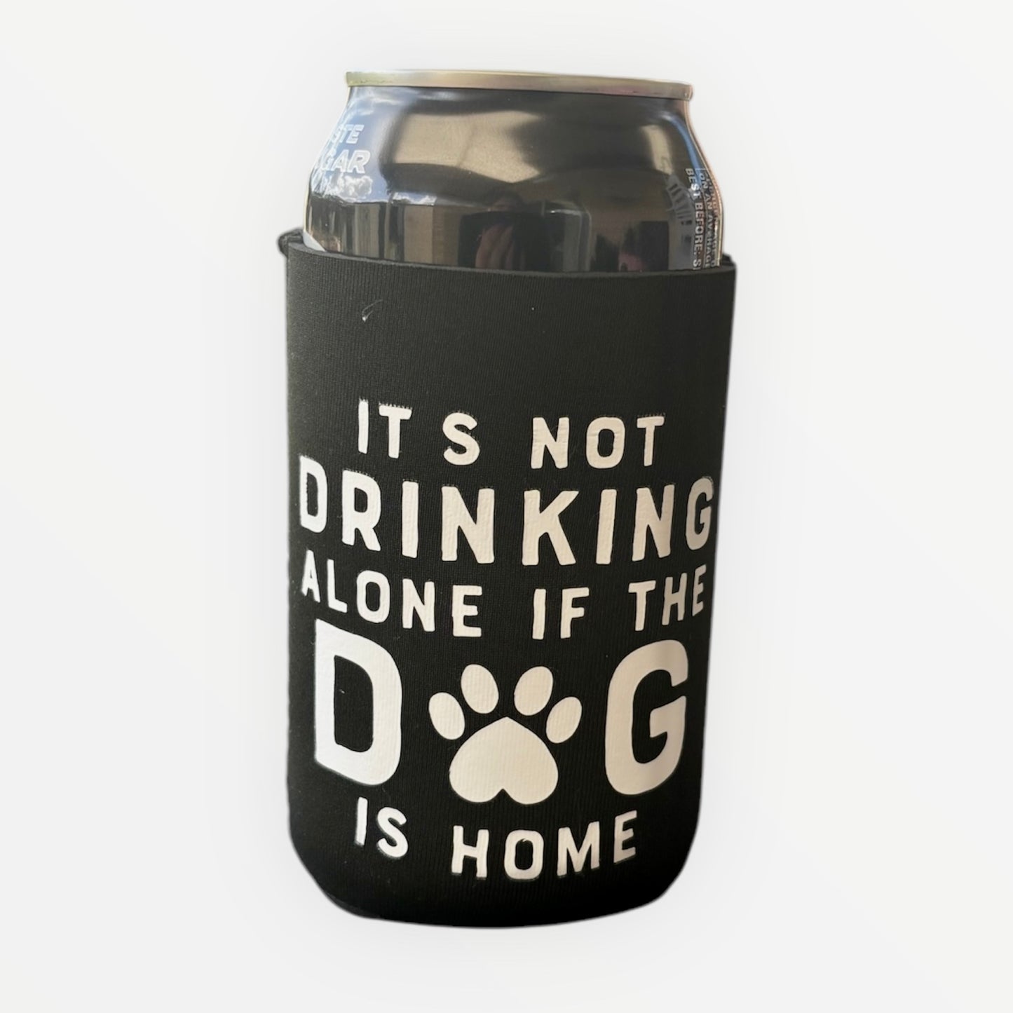 It’s not drinking alone if the dog is home