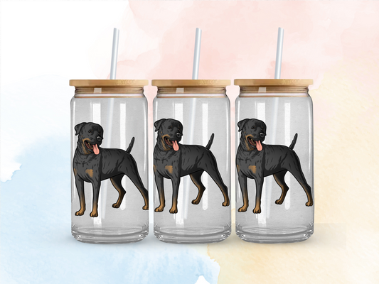 Rottie (single decal)