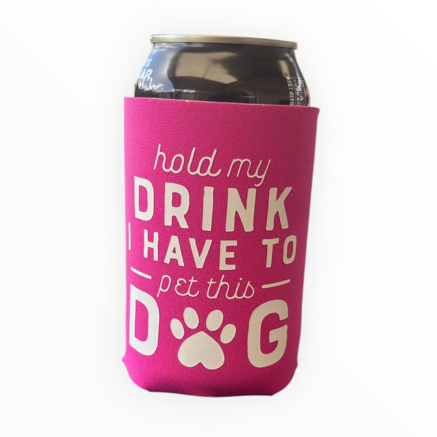 Hold my drink - I have to pet this dog