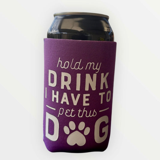 Hold my drink - I have to pet this dog