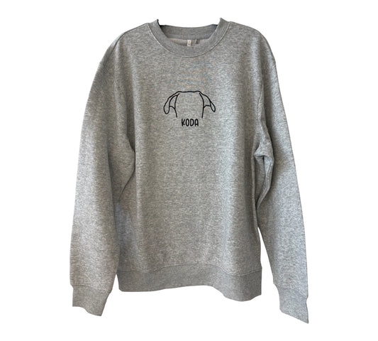 Pet Ear Outline Crewneck